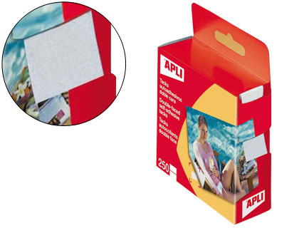 250 tacks autoadhesivos 2 caras Apli